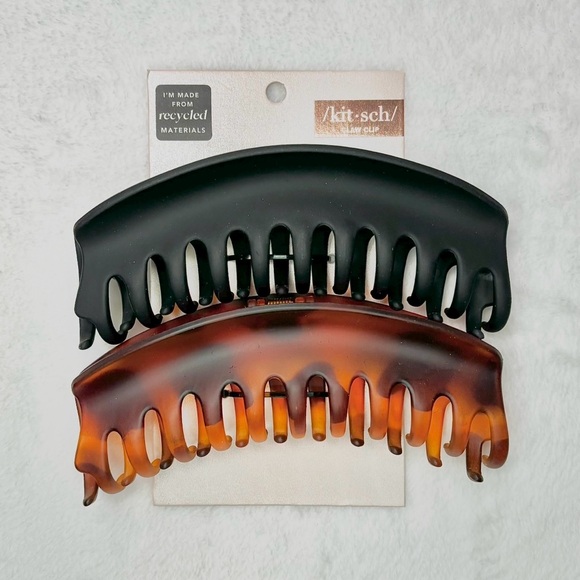 Kitsch Large Dome Claw Clips 2 pk New Sale - Picture 2 of 6